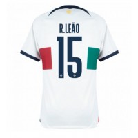 Camiseta Portugal Rafael Leao #15 Visitante Equipación Mundial 2022 manga corta